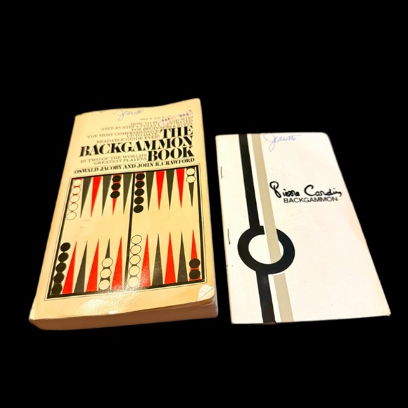 Rare 1970's Pierre Cardin Backgammon Attache Leather Case Game Set - Picture 7 of 8